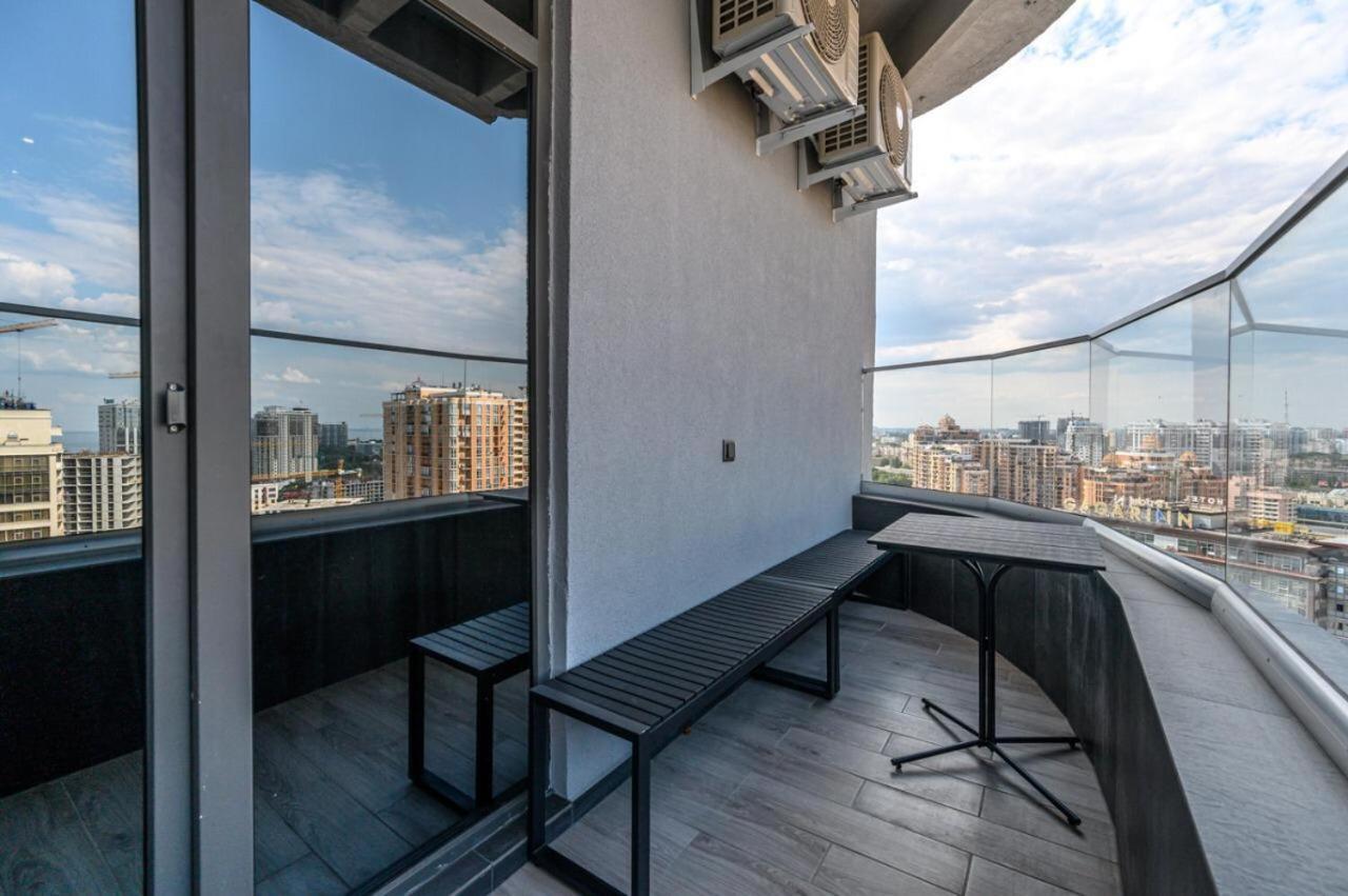 Party Luxury 3Br Sea View Apartment In Arcadia Odesa Exterior foto